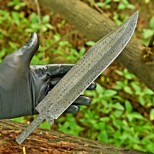 Cuchillo de Chef para Camping con Hoja de Acero de Alto Carbono, Diseño Damasco Hecho a Mano, Fabricante OEM ODM - Product Image 3