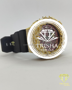 High End Custom Thorn Bezel VVS Moissanite <b>Diamond</b> <b>Watch</b> 925 Sterling Silver Luxury <b>Watch</b> For Men And Women - Product Image 4