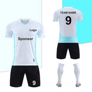 Uniforme de Fútbol Personalizado al por Mayor, Elegante, Económico y Transpirable, 100% Poliéster, Conjunto Completo con Impresión de Nombre, Ropa Deportiva Digital - Product Image 4