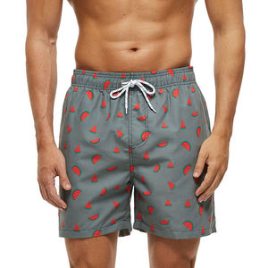 Pantalones Cortos de Moda para Hombre, Algodón Grueso, Estampado Flocado, Casuales, Deportivos, de Playa, para Verano - Product Image 5