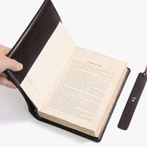 Étui pour carnet en cuir fait main rustique, couverture de journal rechargeable, porte-écriture, look vintage NBC-0062 - Product Image 3