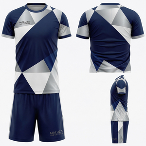 Conjunto de Camiseta y Pantalones Cortos de Entrenamiento de Fútbol Elite, Ropa Deportiva de Fútbol, Equipación Deportiva Personalizada MALUZA INDUSTRIES - Product Image 1
