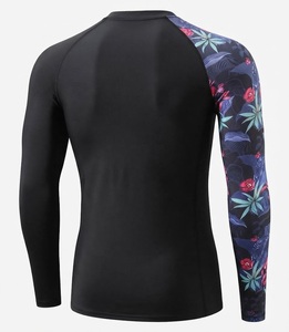<b>Short</b> Sleeve Rash Guard for Men <b>Women</b> Lightweight Quick Dry Compression Shirt for <b>Swimming</b> Surfing Gym Fitness Outdoor Wear - Product Image 2