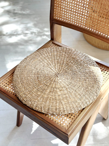 Meilleures ventes : Remplacement de siège en jonc de mer, tapis de siège en jacinthe d'eau tressé naturel style bohème, siège en jonc de mer fabriqué au Vietnam - Product Image 6