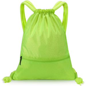 <b>Drawstring</b> storage travel backpack waterproof sport gym lightweight folding mountaineering <b>bag</b> perfect for everyday fashion <b>bags</b> - Product Image 4