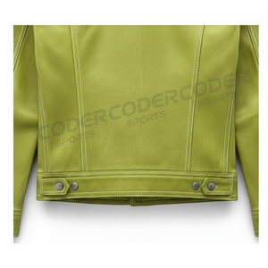 Vestes en cuir pour hommes Coder Sports, tendance, durables, personnalisables sur le devant, imperméables et respirantes, doublées de polaire, de haute qualité, vente en gros - Product Image 5