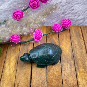 Chakralume Natural Black Obsidian Tortoise Carving Turtle Healing <b>Crystal</b> for Reiki Feng Shui Decor Wholesale - Product Image 6