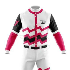 Uniforme de Béisbol Transpirable Personalizado, 100% Poliéster, Alta Calidad, Servicio OEM, Ropa Deportiva para Hombre Adulto - Product Image 5