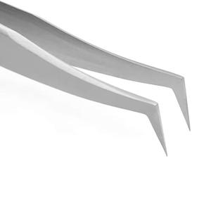 Pinzas para Pestañas de Acero Inoxidable de Alta Precisión y Calidad con Punta Suave de Morje Surgical en Empaque Protector - Product Image 2
