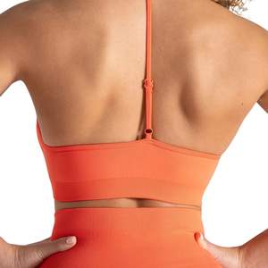 Custom Women Seamless Sports Bra Set High Waist Yoga Leggings Gym Workout Fitness Activewear Set Custom Logo Wholesale - Product Image 5