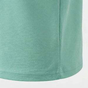 Polo en polyester à demi-zip pour garçon, coupe oversize, col rabattu, manches courtes, respirant, hauts compressés, couleur personnalisable - Product Image 5