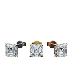 ราคาขายส่ง เพชรทรง Asscher เจียระไนแบบ Brilliant เกรด DEF VVS VS1 เพชรเพาะเลี้ยงในห้องปฏิบัติการ 1 กะรัต-4 กะรัต HPHT CVD รับรองคุณภาพ เพชรเม็ดเดี่ยวสำหรับทำเครื่องประดับ - Product Image 1