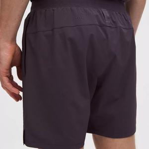 Shorts de bain cargo pour hommes, cordon de serrage, couleur unie, écologiques, imperméables, séchage rapide, légers, taille élastique, plage, natation - Product Image 4