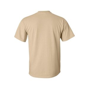 ผู้ผลิตเสื้อ OEM เสื้อยืดคอกลมแขนสั้นผู้ชายผ้าฝ้าย 100% สองสี สวมใส่สบาย ระบายอากาศได้ดี แห้งเร็ว ทรงปกติ - Product Image 5
