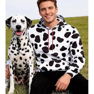 Sudadera con Capucha con Estampado de Leopardo para Hombre y Mujer, Sudadera de Algodón y Felpa, Sudadera con Logo Personalizado, Proveedor OEM al por Mayor - Product Image 5