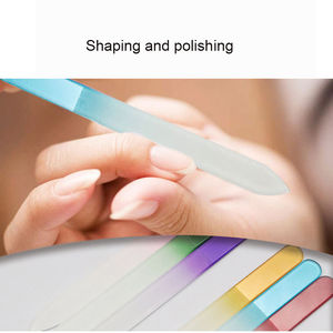 Prix de gros KAAMIR INSTRUMENTS Lime à ongles mini double face de haute qualité grain 180 pour manucure pédicure résistante à la rouille - Product Image 3