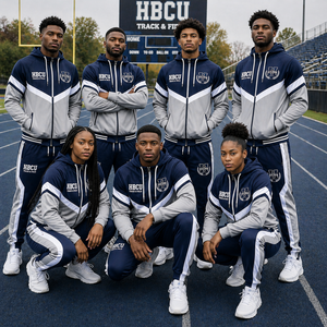 ชุดวอร์ม HBCU แบบสั่งทำพิเศษ พร้อมคุณภาพการเย็บระดับพรีเมียมและผ้าที่ทนทานสำหรับการใช้งานในชีวิตประจำวัน ชุดวอร์ม HBCU คุณภาพสูงแบบ OEM - Product Image 4
