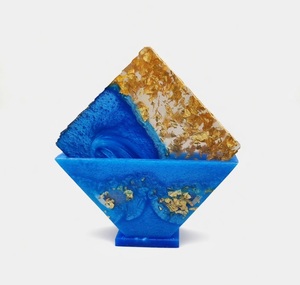 Premium Epoxy Resin Tea <b>Coaster</b> Set with Gold Flake Design Dinnerware Tableware <b>Drink</b> Coffee & wine <b>Coaster</b> Mats & Pads Placemat - Product Image 3
