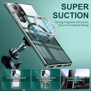 Protezione Schermo HD in Vetro Temperato con Cornice in Lega di Alluminio Elettroplaccata per Samsung S22/S25 Ultra/S23/S24 <span class=keywords><strong>Plus</strong></span> - Product Image 5