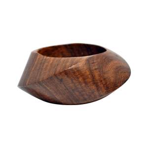 Anillo para Servilletas de Madera Pulida con Acabado Liso para Decoración de Mesa en Restaurantes de Alta Gama - Product Image 3