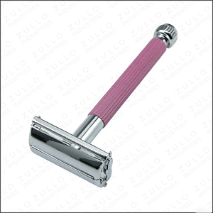 Rasoir de sécurité pour homme, couleur personnalisée, double tranchant, réutilisable, avec lame aiguisée, pour barbier et soins personnels - Product Image 2