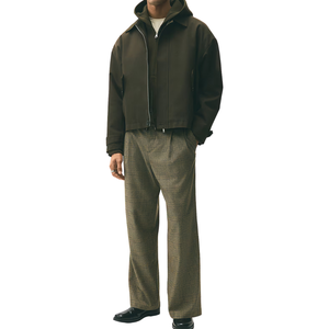 Pantalon pour homme coupe droite, tissé, imprimé numérique, couleur unie, polyester/rayonne, séchage rapide, respirant, formel, décontracté, personnalisé - Product Image 1