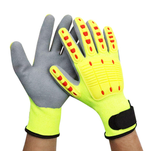 Gants de travail anti-chocs de qualité supérieure OEM ODM avec paume renforcée antidérapante – Fabrication en usine - Product Image 6