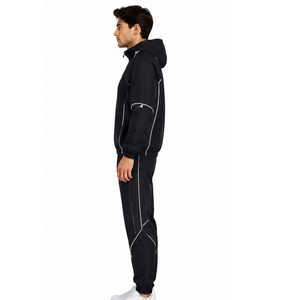 Premium <b>Men</b> Nylon Tracksuit Breathable Outdoor Running <b>Jacket</b> and Pants Custom OEM ODM Activewear Supplier Factory Nylon Suits - Product Image 5