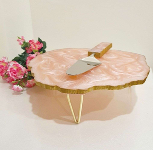 Resin <b>Cake</b> <b>Stand</b> Best Price Luxury Dessert Display <b>Stand</b> for Home Decor Resin <b>Cake</b> <b>Stand</b> Weddings and Events - Product Image 4
