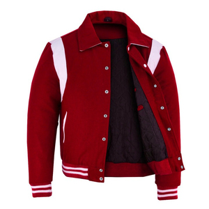 Varsity Jacket For <b>men</b> Latest Design Custom Buttons College Style Lightweight Warm Comfortable Daily Casual Streetwear - Product Image 3