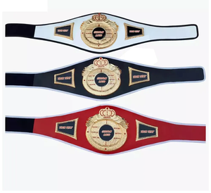 Cinturón de Campeonato de Boxeo y Lucha Libre Personalizado, de Aleación de Zinc, 2 cm de Grosor, con Color y Logotipo Personalizables, para Jiu-Jitsu, MMA, Judo - Product Image 4