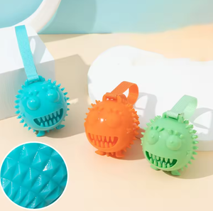 Jouet à mâcher pour chien en TPR écologique avec poignée pour la santé dentaire et conception anti-fuite pour la nourriture - Product Image 6