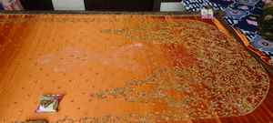 Ensemble de mariée somalien de luxe Dirac - Élégant ensemble en mousseline brodée florale, léger, écologique, tenue traditionnelle longue d'été - Product Image 3