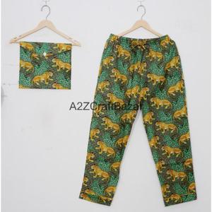 Nuevo Conjunto de Pijama de Algodón Floral Romántico de Lujo, Camisa y Pantalón, Suave y Cómodo para Mujer, Verano/Invierno - Product Image 3