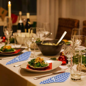 Fêtes de famille en vacances ronds de serviette décoratifs vaisselle argent bois de cerf tête de renne porte-serviettes anneau de tissu - Product Image 5