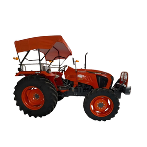 Tractor utilitario Kubota MU 5502 4WD de 55 hp diseñado para tareas agrícolas pesadas como rotovación, carga y transporte. - Product Image 4