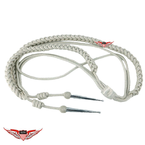 สายสะพายไหล่ประดับตราสัญลักษณ์สีทองแบบถักสำหรับขบวนพาเหรด สายสะพายไหล่สำหรับพิธีการ สายคล้องคอสำหรับเจ้าหน้าที่ ปลายสายประดับตราสัญลักษณ์สีทองเมทัลลิก - Product Image 6