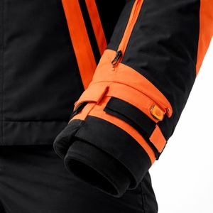 OEM <b>Ski</b> <b>Jacket</b> Black <b>Orange</b> Waterproof Breathable Insulated Winter <b>Jacket</b> Supplier Bulk Custom Manufacturer - Product Image 5