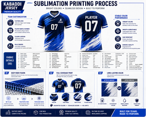 เสื้อกีฬาคาบัดดีแบบคัสตอมพรีเมียมสำหรับผู้หญิง คอกลม แขนกุด พิมพ์ลายแบบซับลิเมชั่น แห้งเร็ว ระบายอากาศได้ดี ผ้าตาข่าย 220 กรัม โพลีเอสเตอร์ 100% - Product Image 5