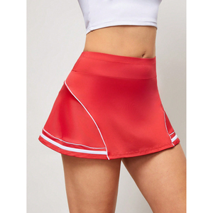 Faldas de Tenis con Bolsillos, Falda Deportiva de Algodón para Golf, Pickleball y Tenis, Falda de Tenis Personalizada para Mujer, Color Gris, Mini - Product Image 4