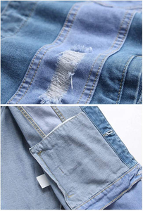 Cheap Price OEM Service Quick Dry Men Long Sleeve Jeans Denim Jacket <b>Top</b> Selling Customized Logo Men Winter Denim Jacket - Product Image 3