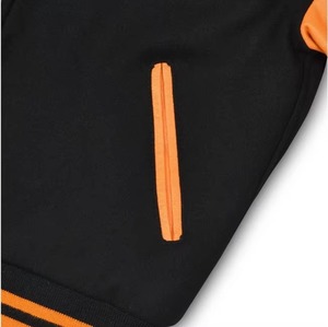 Veste universitaire de baseball personnalisée pour homme, manches en cuir de haute qualité, broderie chenille sur le devant, épaisse, hiver, boutons en corne - Product Image 5