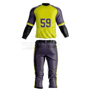 Uniforme de Béisbol de Alta Calidad, Personalizable, Transpirable, Jersey de Equipo, Ropa Deportiva - Product Image 2