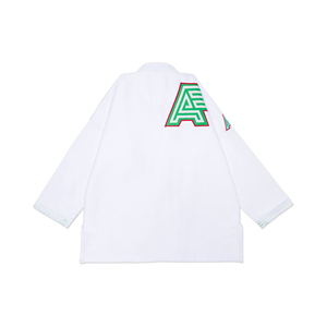 Nuevo Kimono de BJJ Brasileño Blanco con Logotipo Personalizado, Uniforme de Artes Marciales, 100% Algodón, Transpirable, Corte Holgado, Shoyorol 440g - Product Image 2