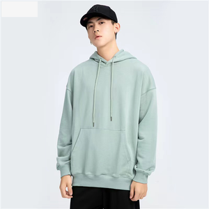 High Quality 100% Cotton <b>Pullover</b> Warm Oversize Wholesale <b>Men</b> Custom Logo Printing Embroidery Hoodies - Product Image 4