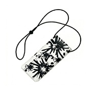 Housse de protection pour canon de fusil en polyester noir imprimé par sublimation, logo personnalisé, cordon élastique robuste, protection MSA