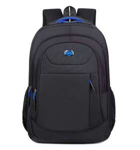 Professional Black Computer Bag Durable High Density Fabric Padded Internal Sleeve fits 15.6 Inch <b>Laptop</b> student bag <b>backpack</b> - Product Image 3