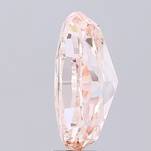 Fabrication de bijoux - Diamant ovale raffiné rose intense cultivé en laboratoire, certifié IGI, clarté VS1, taille excellente, diamant CVD non monté - Product Image 4