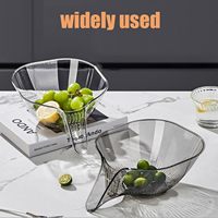 Bol de lavage en plastique robuste pour cuisine, compatible lave-vaisselle, pour usage domestique