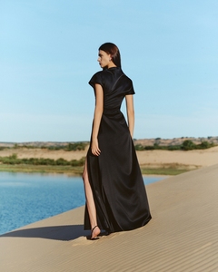 Vestidos Elegantes de Nuevo Diseño, Soporte ODM, Vestido Asimétrico AVA, Vestidos Largos con Manga Corta para Mujer, Casuales de Verano de WhiteAnt Vietnam - Product Image 2